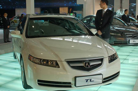 2009 Acura TL sedan to sell in China next month